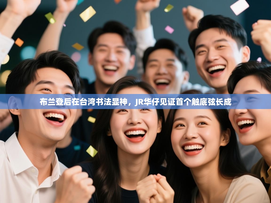 布兰登后在台湾书法显神,JR华仔见证首个触底弦长成 第1张